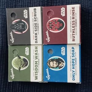 Dr. Squatch set of 4 Star Wars bar soap